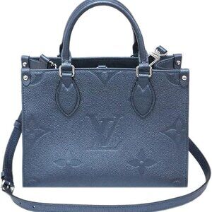 Louis Vuitton On The Go PM Tote Bag Shoulder Bag Monogram